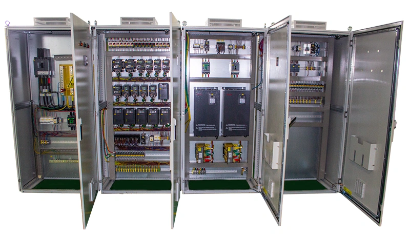 Paneles de control con variador de frecuencia (VFD)